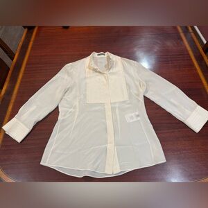 Alexander McQueen Cream Blouse